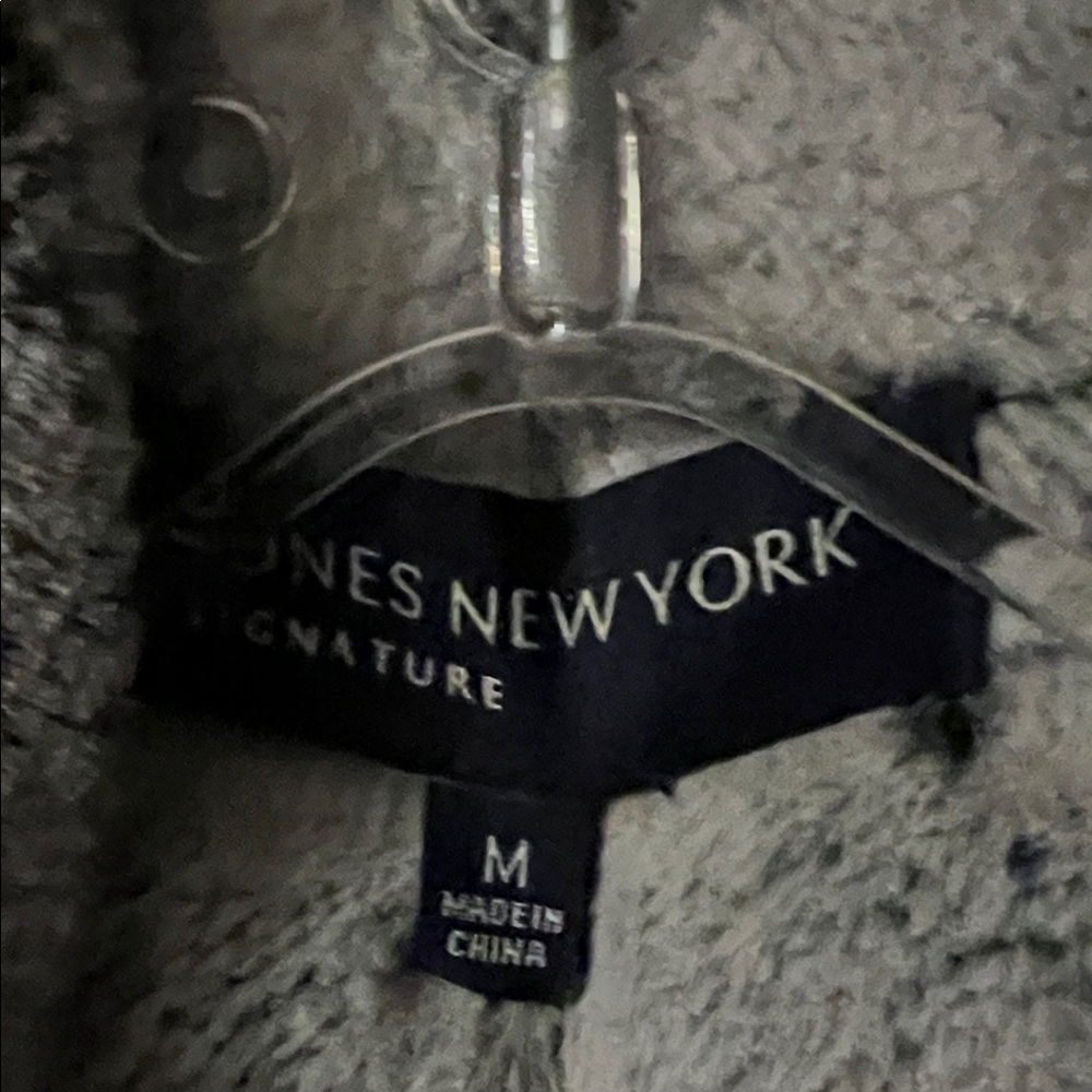 NWT - Jones New York Black and Gray Women's Vest - Picture 3 of 4